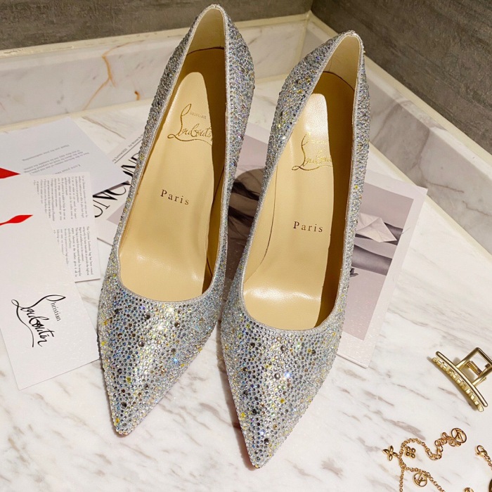 Christian Louboutin Kate Strass Pumps Size 35-41 12-Color