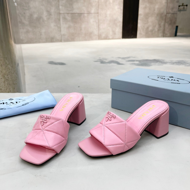 Prada Quilted Leather Pumps Size 35-41 5-Color