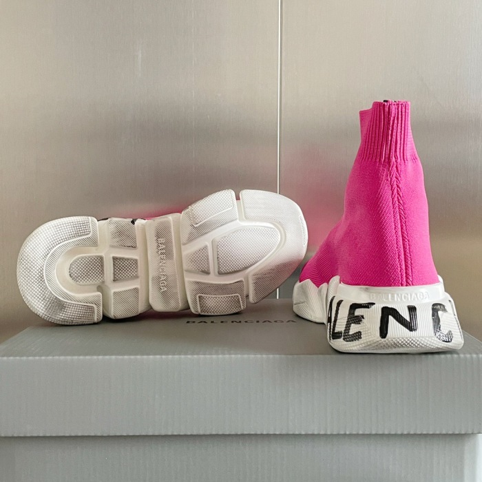 Balenciaga Speed 2.0 Graffiti Sneaker Size 35-45  5-Color