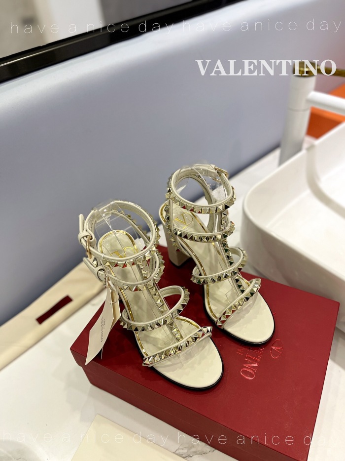 Valentino Rockstud Ankle Strap Pumps Size 35-41 5-Color