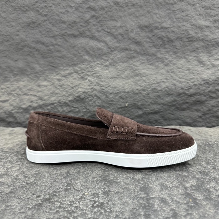Hermes Job Unisex Loafers Size 35-46