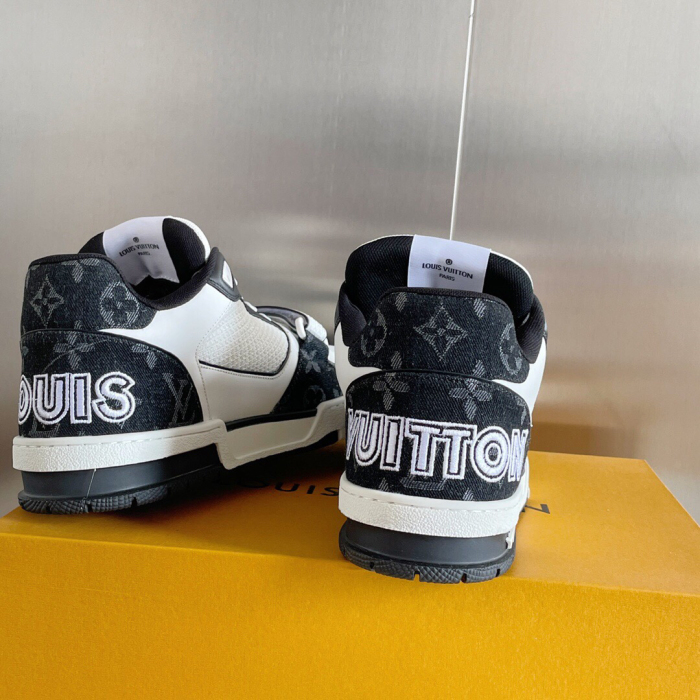 Louis Vuitton LV Trainer Velcro Strap Sneaker Size 39-45  5-Color