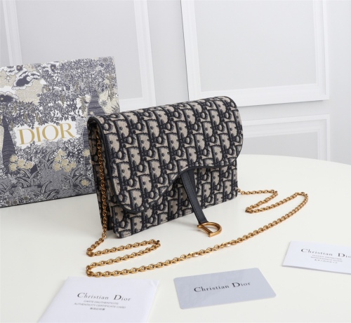 Dior Women Shoulder Bags 22*14.5*4.5cm