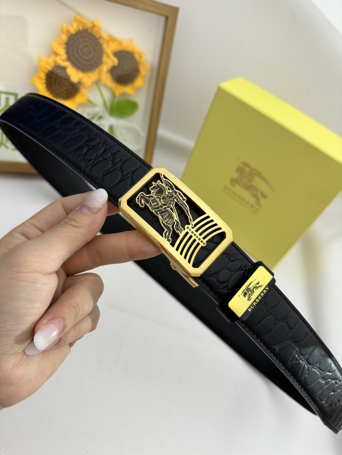 Burberry Men Belt Width 3.5cm