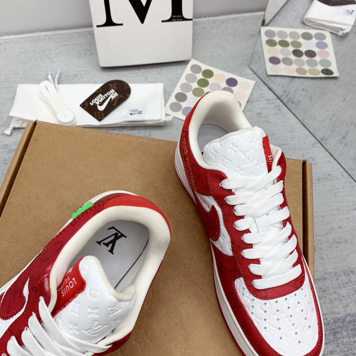 Louis Vuitton x Off White x Air Force 1 Sneaker Size 36-45   9-Color
