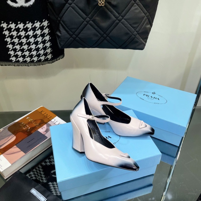 Prada Brushed Leather Pumps Size 35-41 5-Color