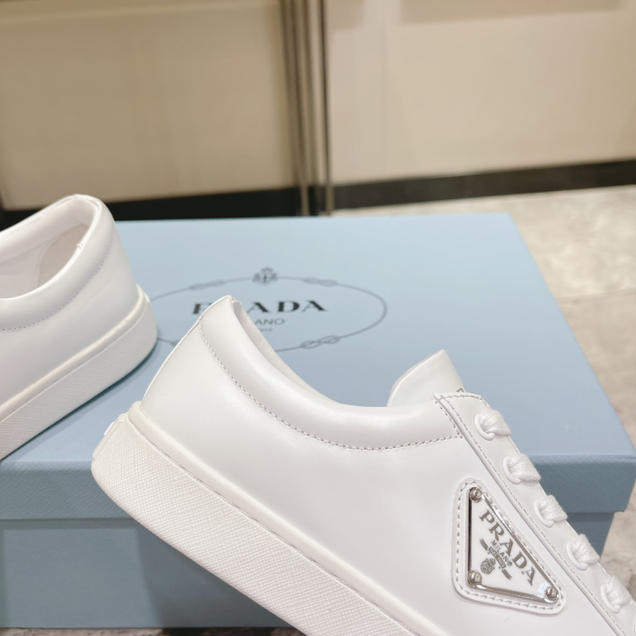 Prada Brushed Leather Sneaker Size 36-45   4-Color