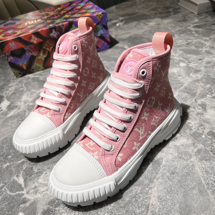 Louis Vuitton Squad High Top Sneaker Size 35-40  2-Color