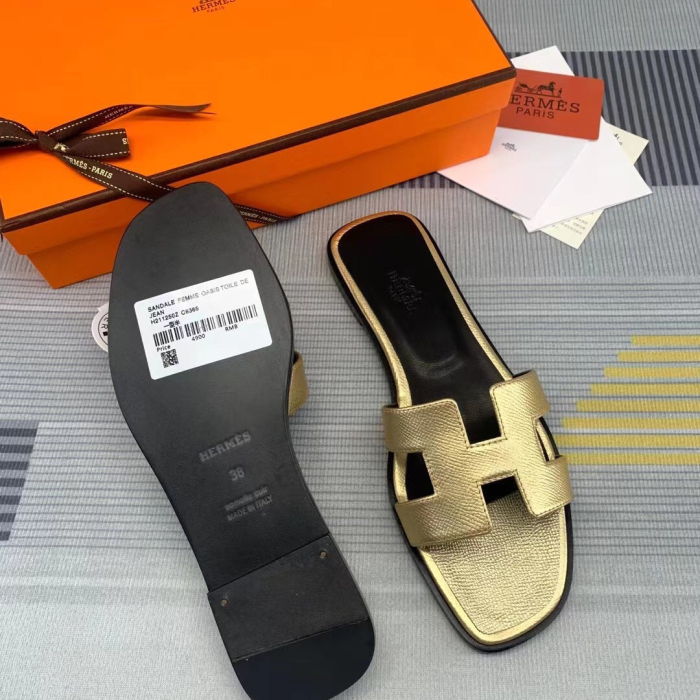 Hermes Oran Slippers Size 35-41  14-Color