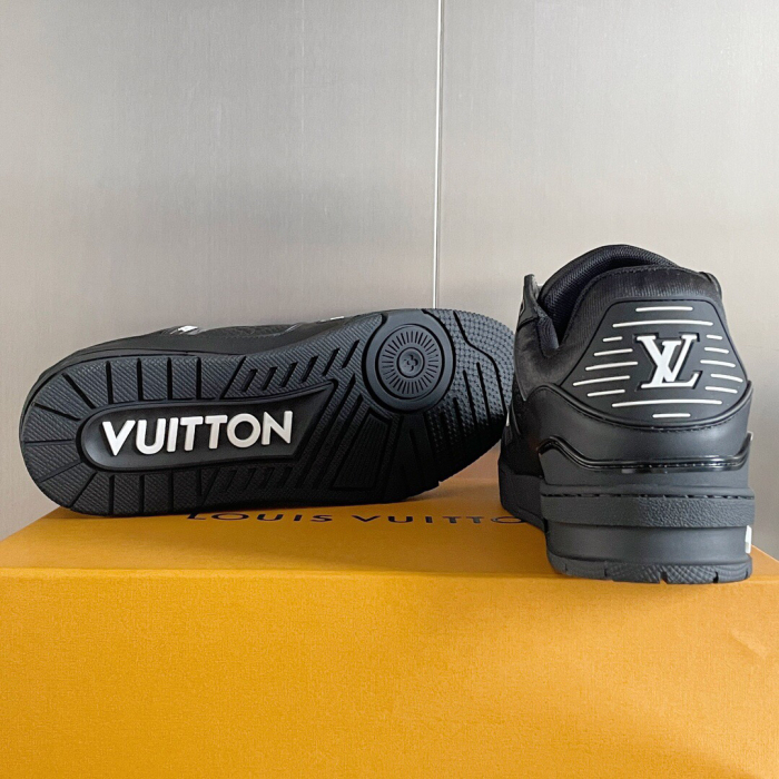 Louis Vuitton Trainer Monogram denim Sneaker Size 36-46 5-Color
