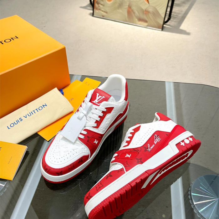 Louis Vuitton LV Trainer 3D #54 Signature Sneaker Size 36-46   6-Color