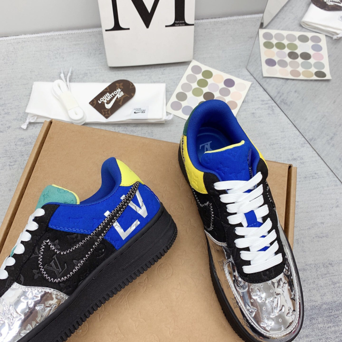 Louis Vuitton x Off White x Air Force 1 Sneaker Size 36-45   9-Color
