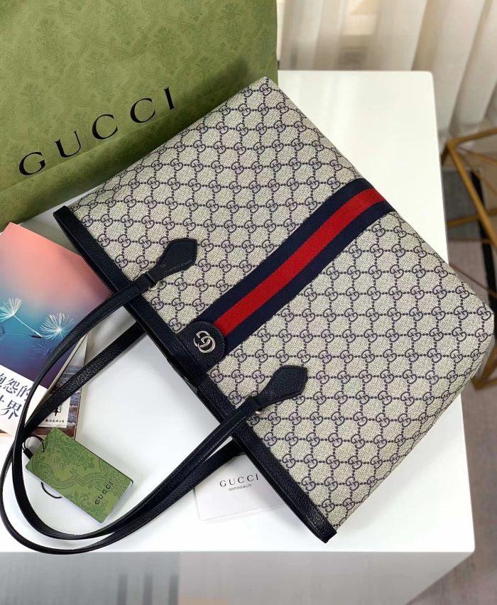 Gucci GG Supreme Shopping Bags Size 38*28*14cm