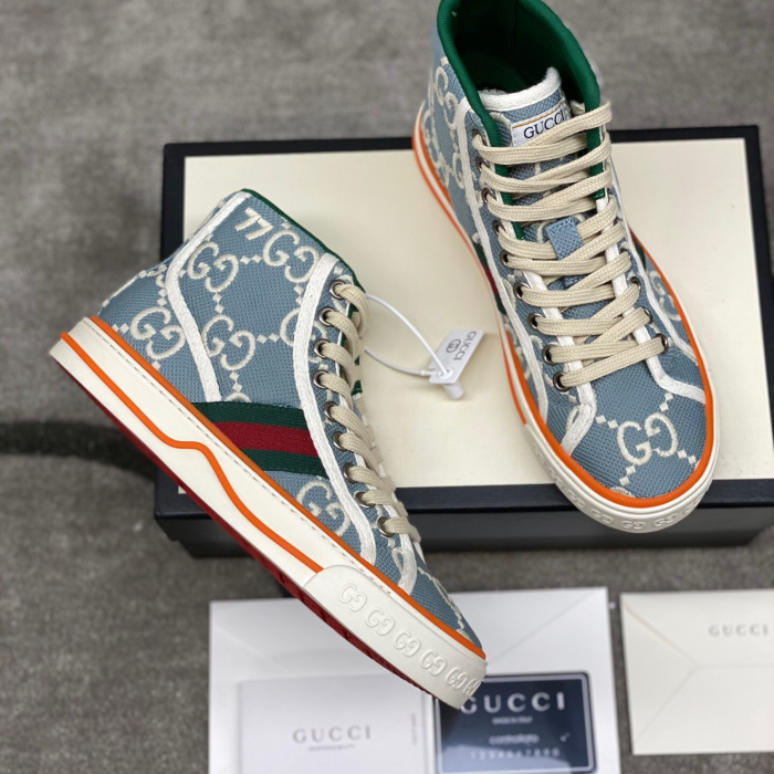 Gucci Tennis 1977 High Top Sneaker Size 35-45 6-Color