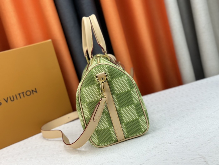 Louis Vuitton N40671 Keepall Bandouli è re 35 Damier Golf Marque L.Vuitton d é pos é e Travel Bags Size 34*21*16cm