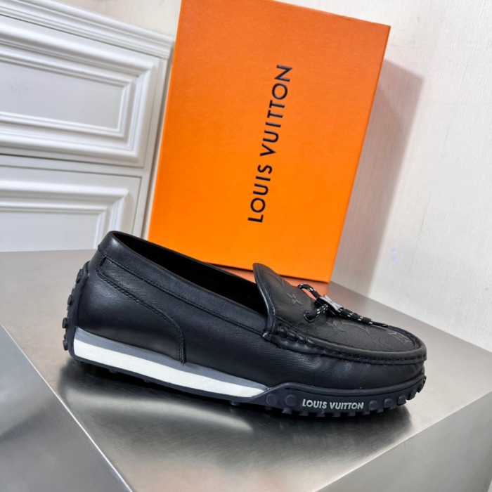 Louis Vuitton LV Racer Moccasin Loafers Size 39-45 4-Color