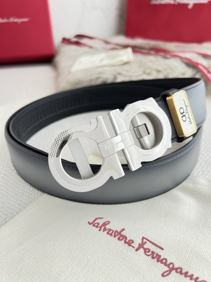Ferragamo Men Belt Width 3.5cm