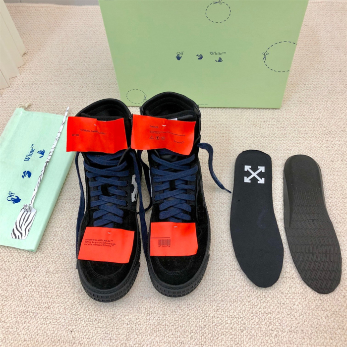 OFF White 3.0 Off Court Suede Canves Sneaker Size 35-45   11-Color