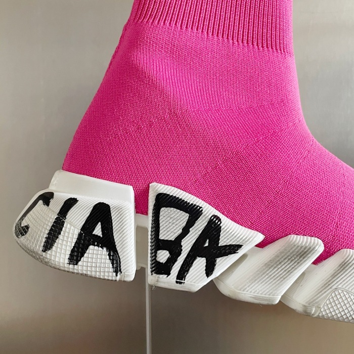 Balenciaga Speed 2.0 Graffiti Sneaker Size 35-45  5-Color
