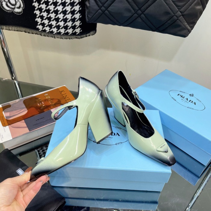 Prada Brushed Leather Pumps Size 35-41 5-Color
