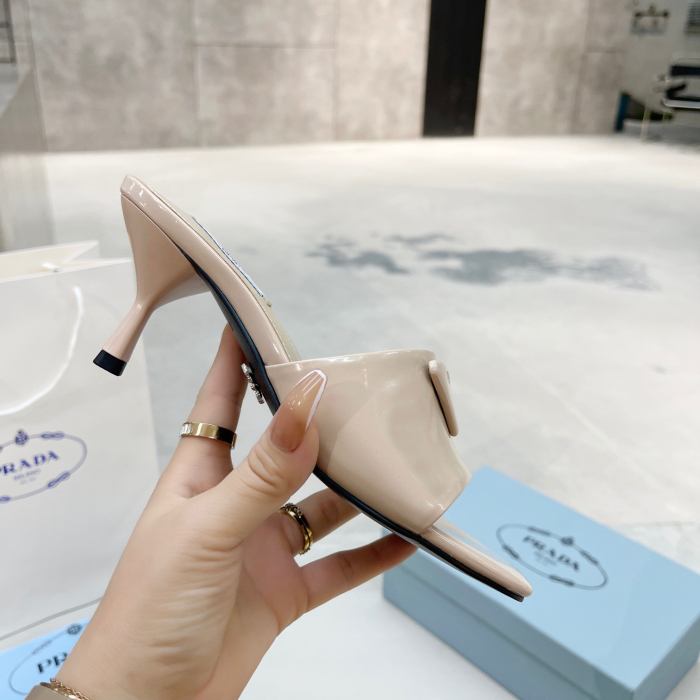 Prada Brushed Leather Pumps  Size 35-41 6-Color