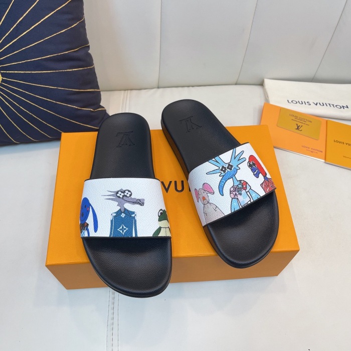 Louis Vuitton Waterfront Slippers Size 36-45 11-Color