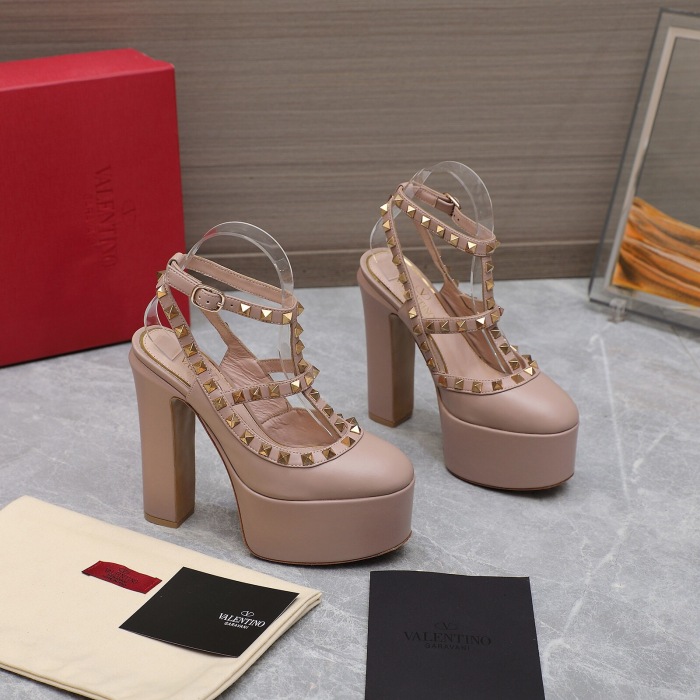 Valentino Rockstud Platform Pumps Size 35-41 6-Color