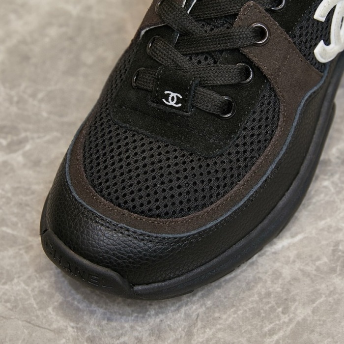 Chanel 2024 New Coton Tweed Sneaker Size 36-46