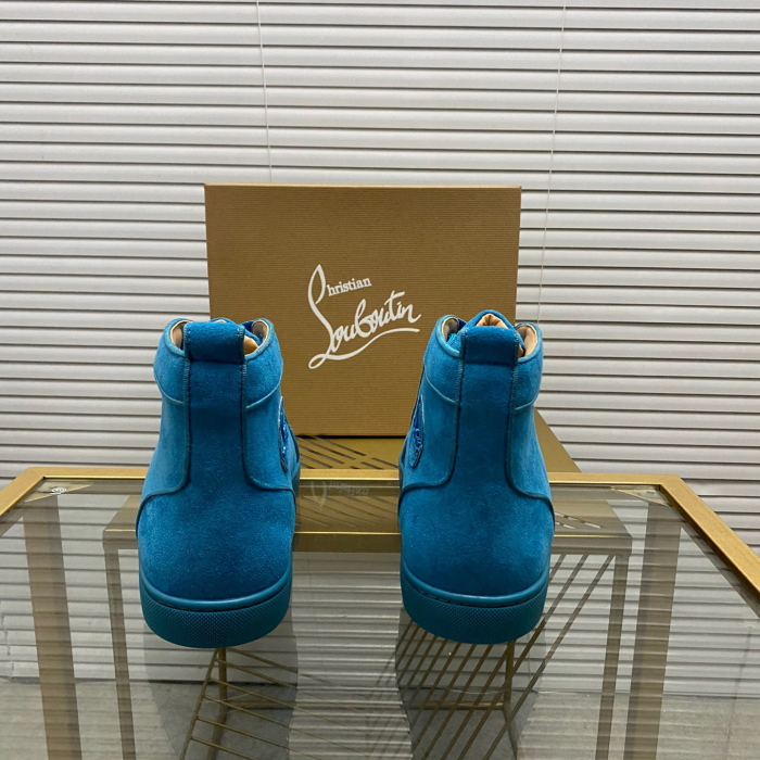 Christian Louboutin Louis High-Top Sneaker Size 36-46  7-Color