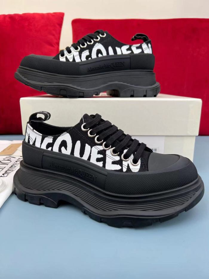 Alexander McQueen Tread Slick Low Top Sneaker Size 35-45  6-Color