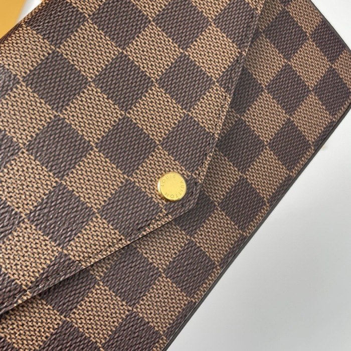 Louis Vuitton N63032 Damier Ebene Women Bags Size 21*12*3cm