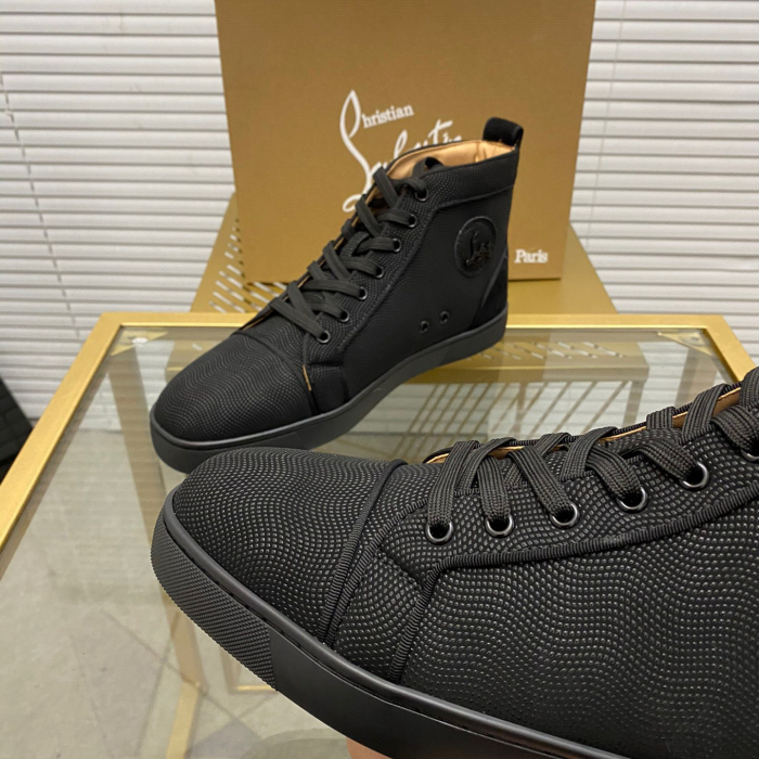 Christian Louboutin Louis High-Top Sneaker Size 36-46  8-Color