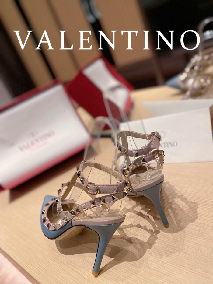 Valentino Rockstud Ankle Strap Pumps Size 35-41 11-Color