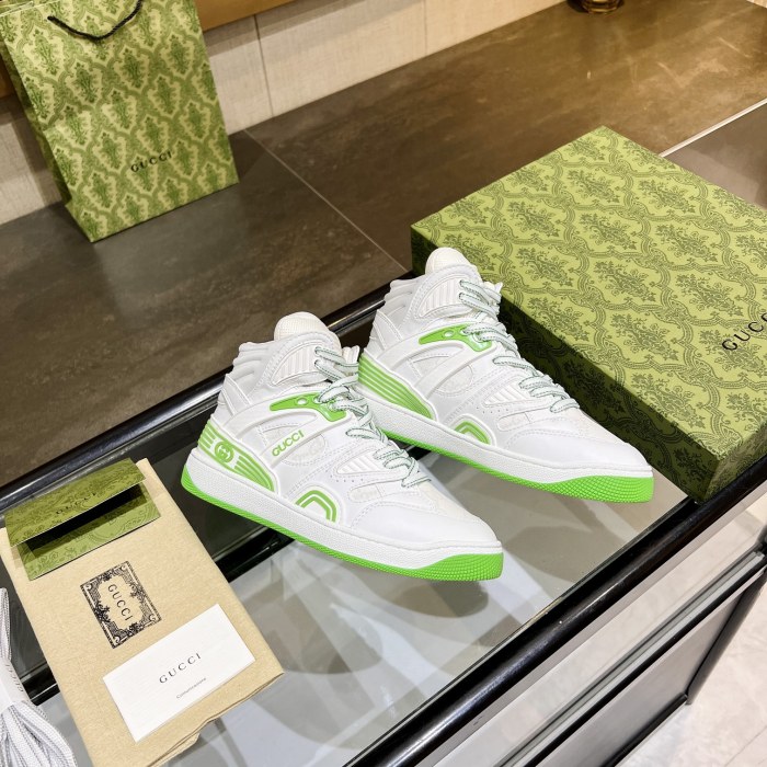 Gucci Basket Sneaker Size 36-45 6-Color