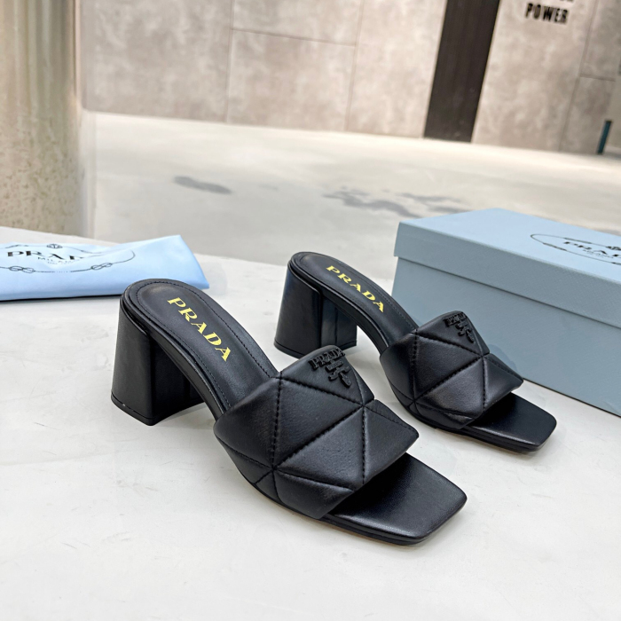 Prada Quilted Leather Pumps Size 35-41 5-Color