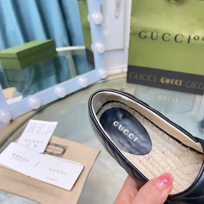 Gucci Espadrille with Double G Size 35-41 2-Color