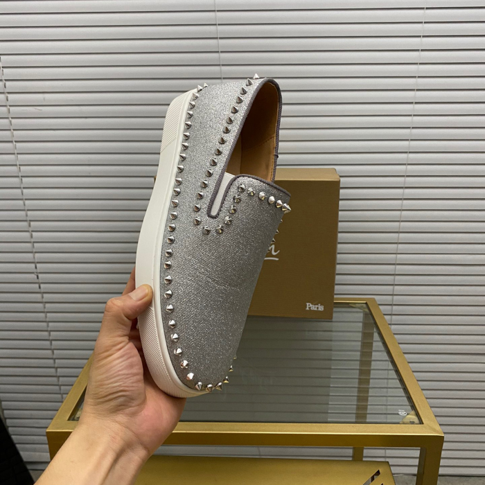 Christian Louboutin Pik Boat Sneaker Size 36-46 4-Color