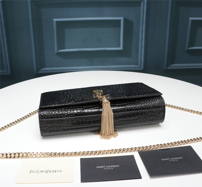 YSL Women Shoulder Bags Size 24*5.5*14.5cm