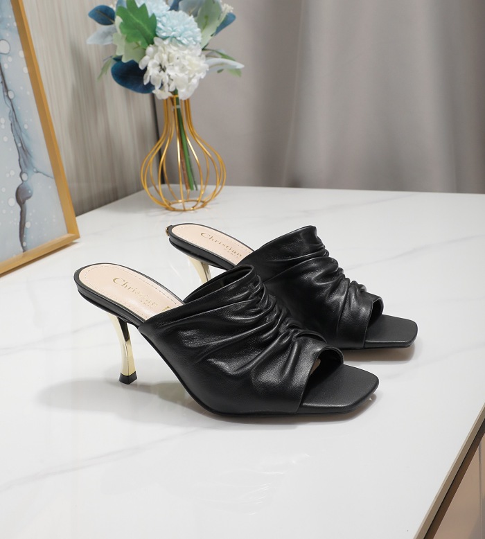 Dior D-Fame Heeled Sandal Pumps Size 35-41 5-Color