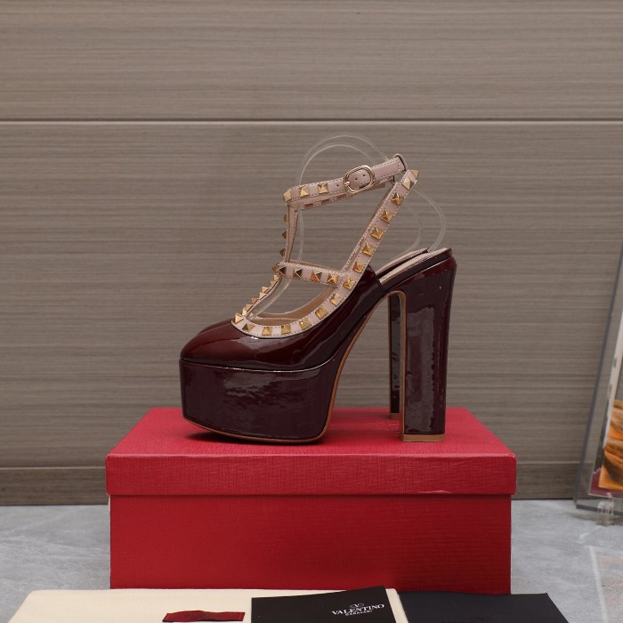 Valentino Rockstud Platform Pumps Size 35-41 6-Color