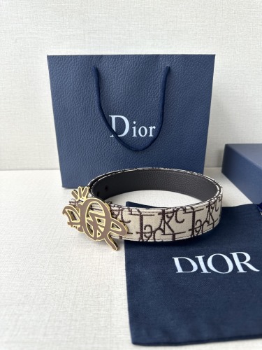 Dior Men Belt Width 3.5cm