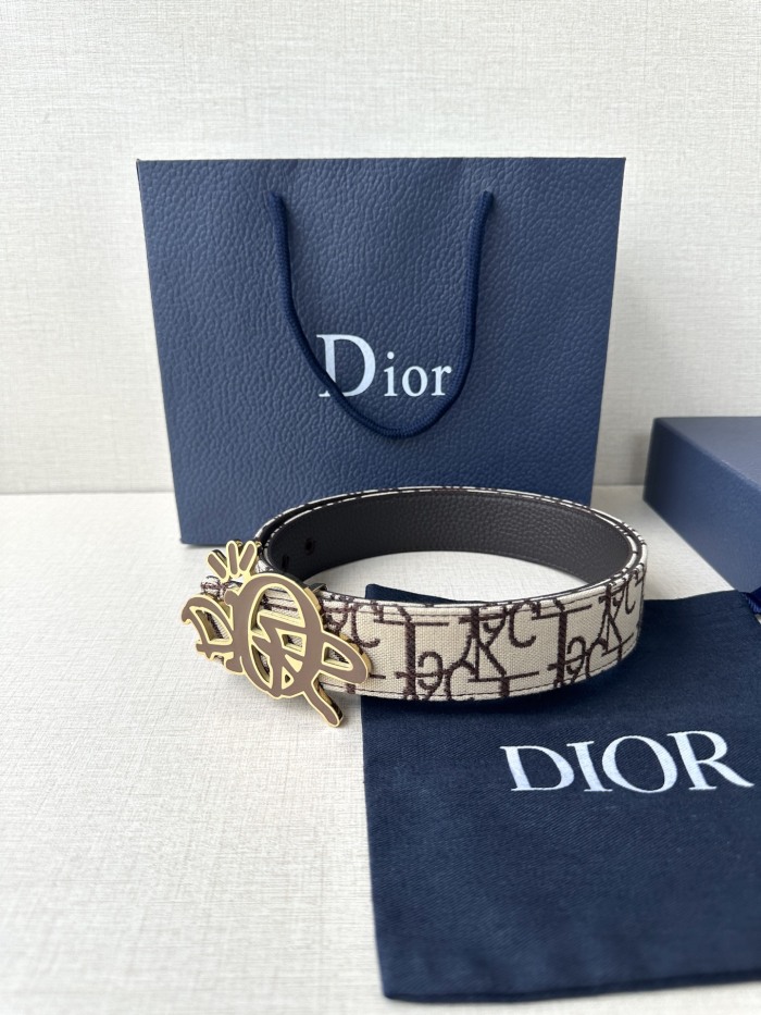 Dior Men Belt Width 3.5cm