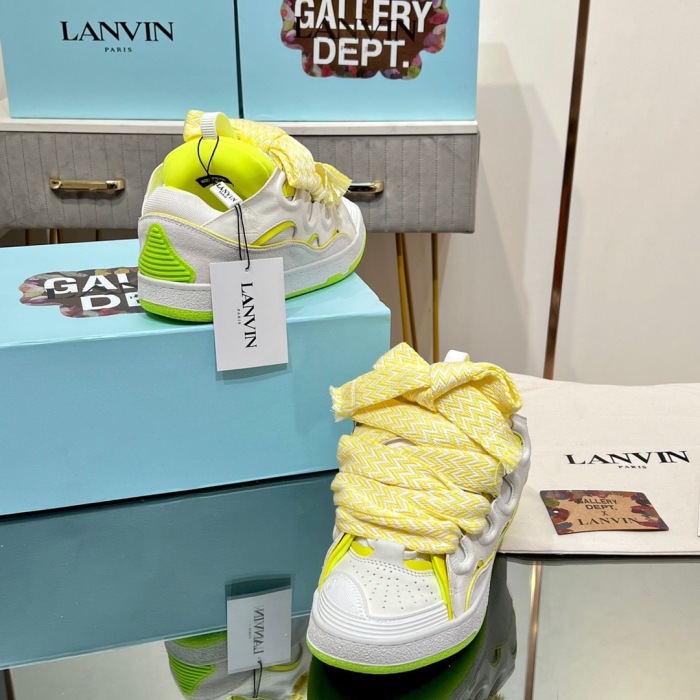 Lanvin Curb Sneaker Size 35-46  8-Color