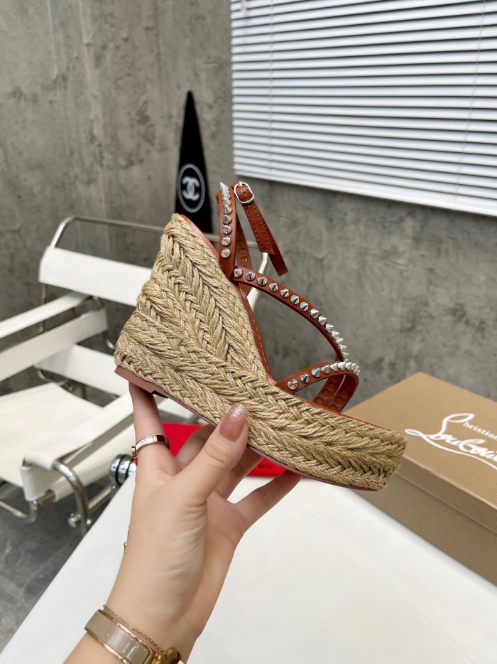 Christian Louboutin Mafaldina Zeppa Pumps Size 35-41 4-Color