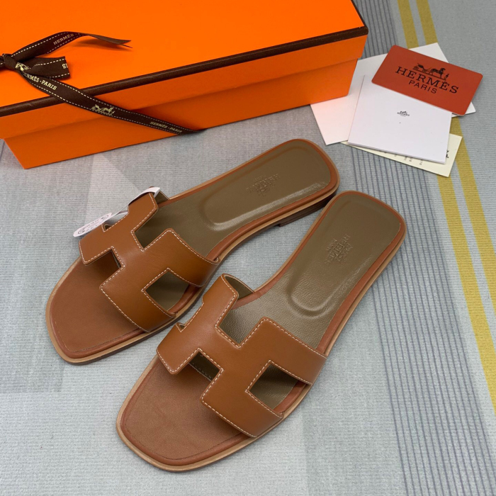 Hermes Oran Slippers Size 35-41  11-Color