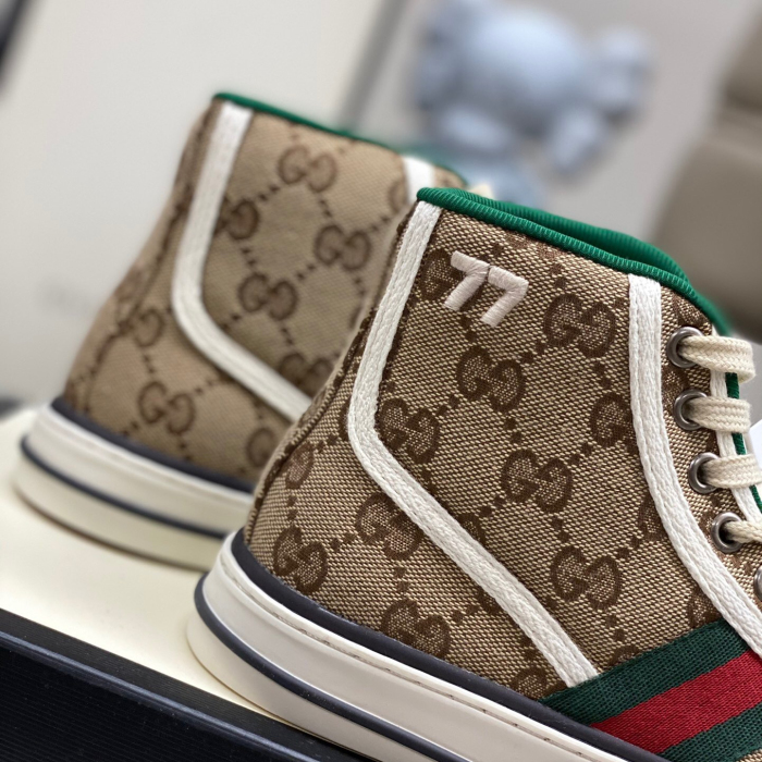 Gucci Tennis 1977 High Top Sneaker Size 35-45 6-Color