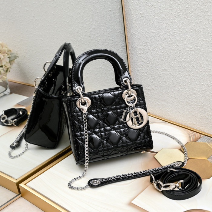 Dior Mini Lady Classic Women Shoulder Bags 17cm