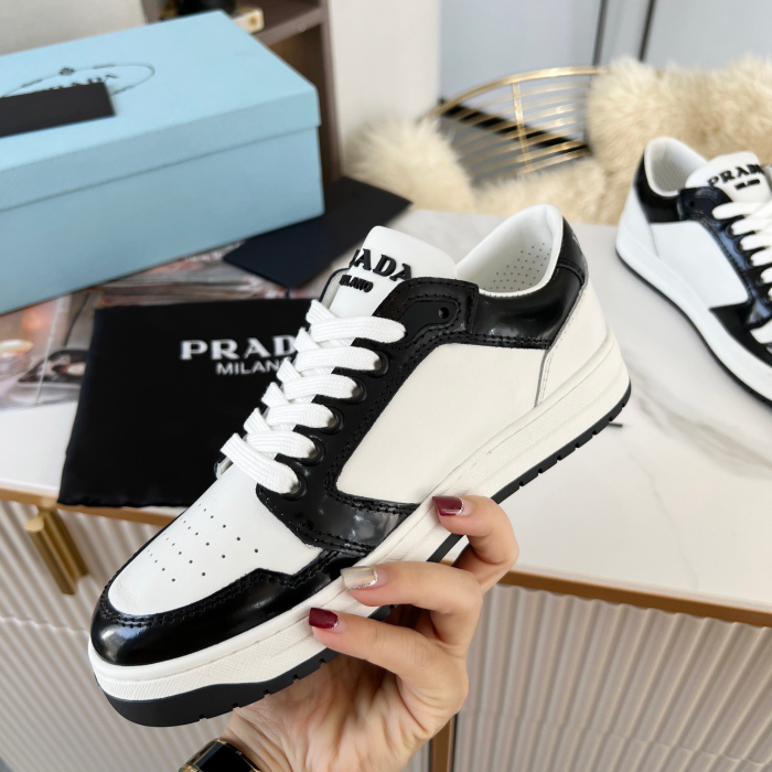 Prada District Leather Sneaker Size 36-45   5-Color