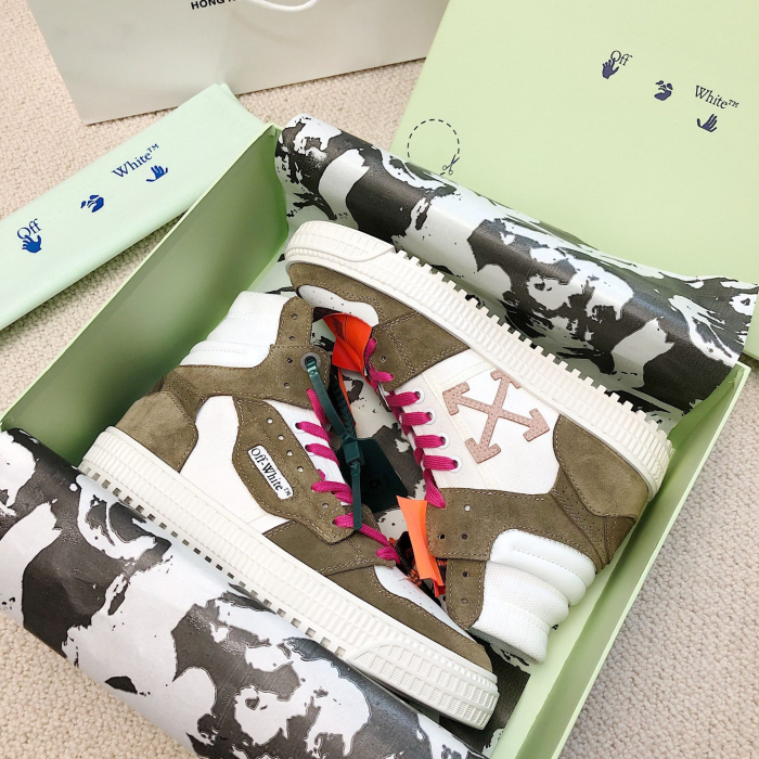 OFF White 3.0 Off Court Suede Canves Sneaker Size 35-45   11-Color