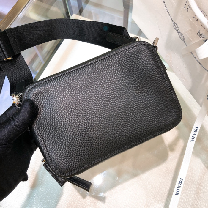 Prada 2VH070 Saffiano Leather Prada Brique Bags Size 19*12.5*5.5cm